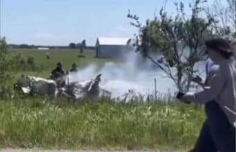 Butler, Missouri skydiving accident with Skydive KC leaves 12 dead, inclding pilot and eleven skydivers moments after take off.