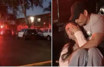Canoga Park murder-suicide: 40 year old something dad shoots & kills 10-year-old twins then self at San Fernando, California apartment complex.
