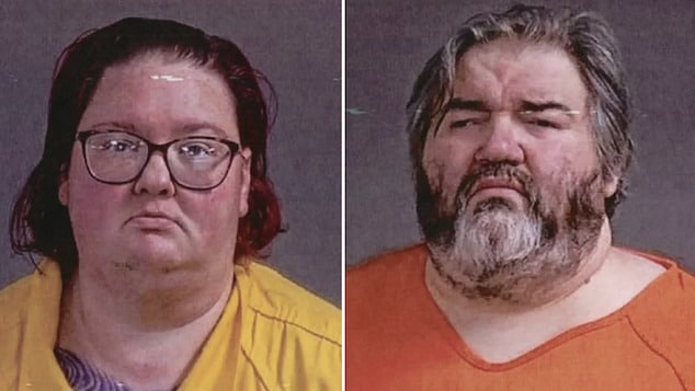 Damien O’Brien & Jessica O’Brien Flint Township, Michigan parents charged with death of 255 pounds 7-year-old son Casper O'Brien.