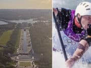 David Hearn, Olympic canoeist arrested for allegedly vandalizing Lincoln Memorial Reflecting Pool in D.C