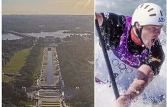 David Hearn, Olympic canoeist arrested for allegedly vandalizing Lincoln Memorial Reflecting Pool in D.C