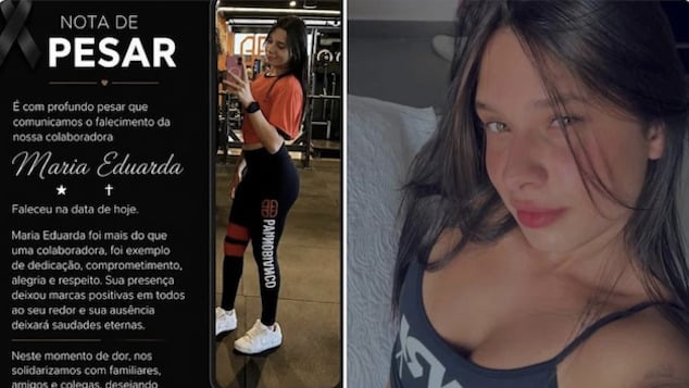 Maria Eduarda Rodrigues de Freitas Brazilian bungee jumper falls to her death after operators fail to attach safety cord.