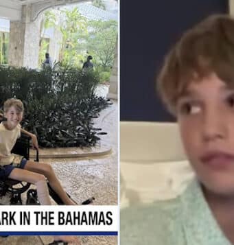 Parker Roll, Friendswood, Texas 12-year-old boy survives Bahamas shark attack.