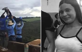 Maria Eduarda Rodrigues de Freitas Brazilian bungee jumper falls to her death after operators fail to attach safety cord.