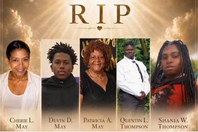 East St. Louis shooting leaves 5 family members dead in Illinois.