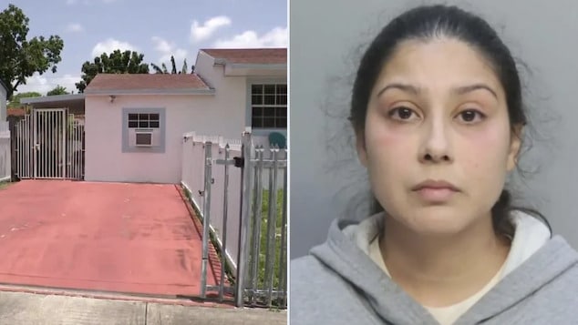 South Florida mom chains teen daughter to fence without food, water or shade.