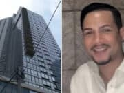 Carlos Penzo, Long Island City, Queens luxury building murder leads to one nan taken into custody and two others wanted by NYC authorities.