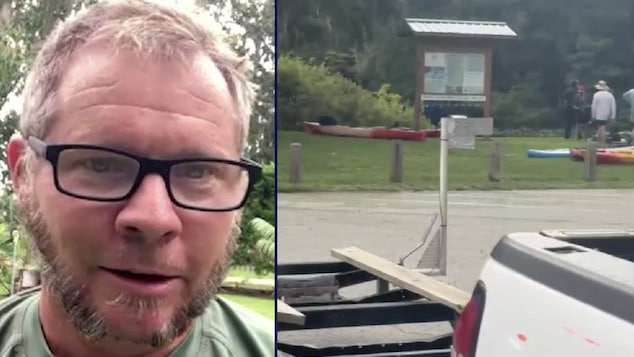 John Gamache Florida boater saves alligator attack victm