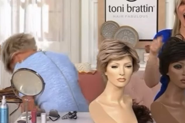 Toni Brattin QVC blowout blooper