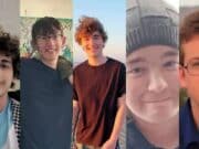 Grand Junction, Colorado accident kills five teen friends after car plunges off steep hill.