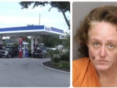 Eleanor Crawford sets woman on fire at St Pete gas station refusing to give her money
