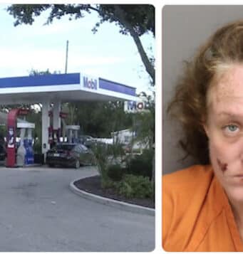 Eleanor Crawford sets woman on fire at St Pete gas station refusing to give her money
