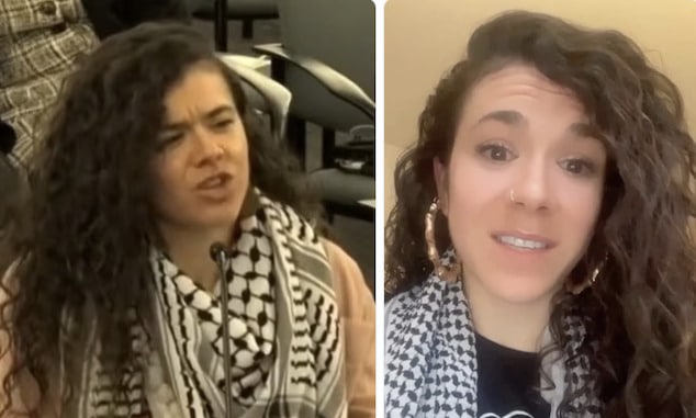 Hannah Gann Philadelphia teacher and Palestinian activist outed as privileged Jewish white woman since dubbed Palestinian Rachel Dolezal