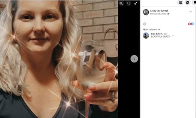 Lacey-Jay Bullock, Fernville, Qld, Austrralia woman charged with domestic violence murder of husband, Bradley Bullock.