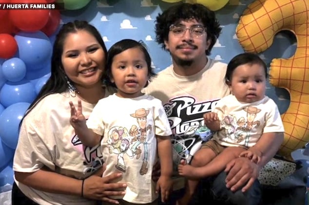 Giovanni Uballe Huerta and wife, Kiah Begaye and their 2 sons, Dakota, 4 and Malakai, 2 killed in Mesa, Arizona crash.