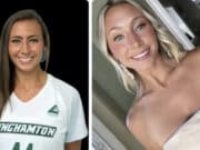 Kayla Saager-Beckley former Binghimton University soccer star dies one month into pregnancy with first child.