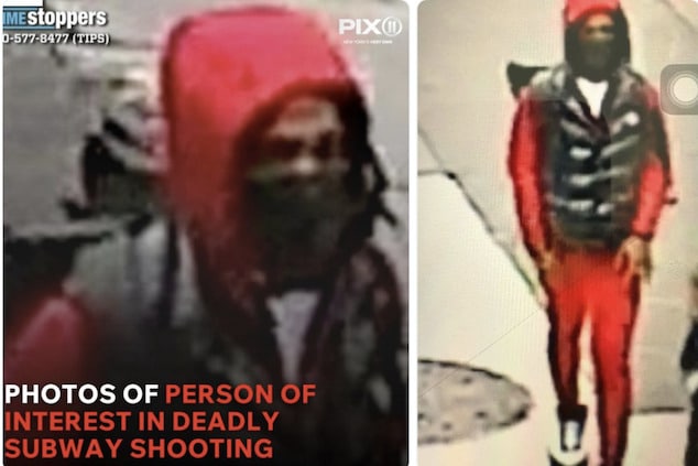 NYC subway shooting at 7th Ave station leaves man dead. Suspect shooter remains at large.