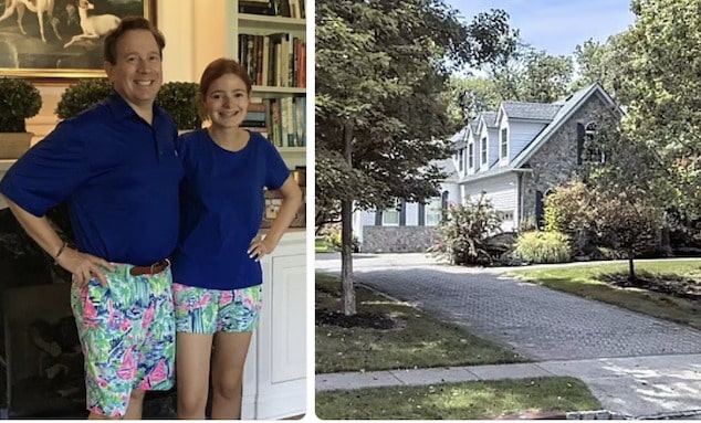 David Grodnick, Montgomery Township, N.J man shoots & kills, wife and daughter, Lora and Sloane Grodnick then self. Images via social media.